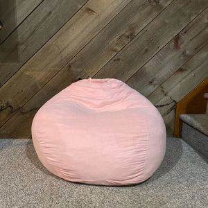 Xl pink bean bag chair